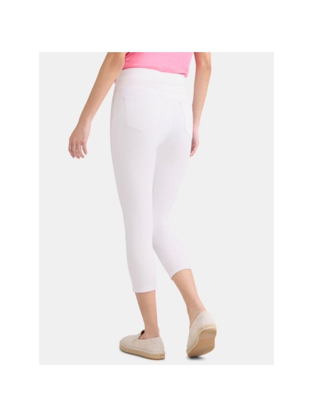 Time and Tru Women's Capri Jeggings, Size Small (4-6), Skinny Fit, Pull On - Picture 2 of 3